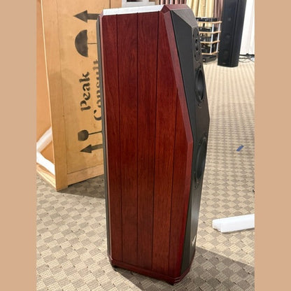 Peak Consult Empress Signature Loudspeakers Mahogany Finish Pre-owned (Pre-Owned)