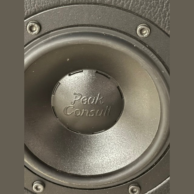 Peak Consult Empress Signature Loudspeakers Mahogany Finish Pre-owned (Pre-Owned)