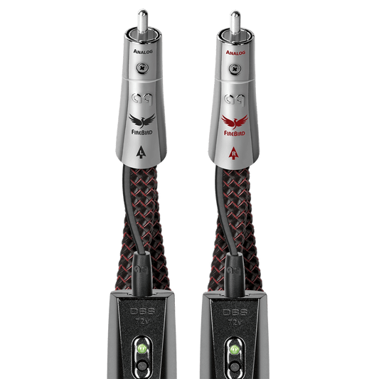 Audioquest Firebird RCA Factory Demo 1 meter Cable.