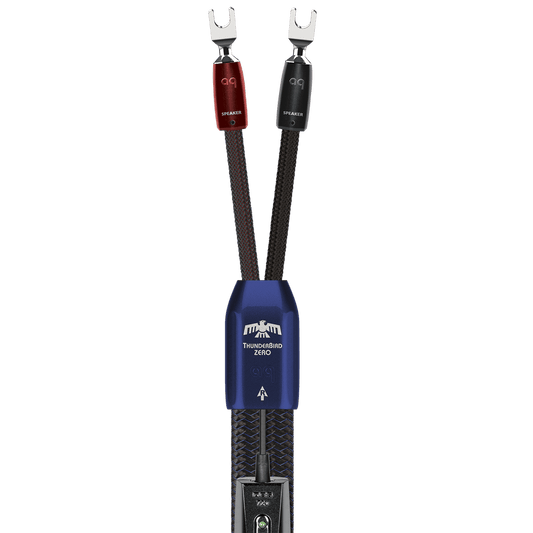 AudioQuest ThunderBird ZERO Speaker Cable spade (3 Meter) - Sunny Components Inc.
