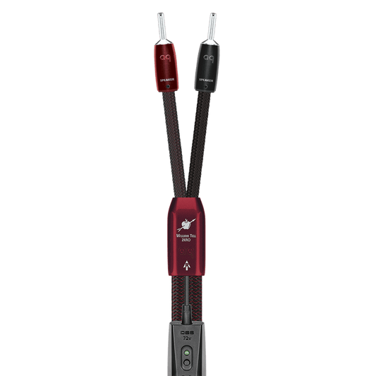 William Tell ZERO Speaker Cable bananas (2 meters)