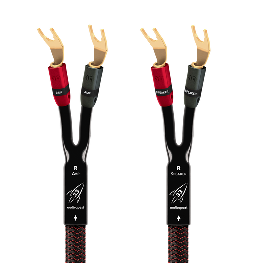 AudioQuest Rocket 33 Full-Range Speaker Cable w/ SureGrip 300 Connectors