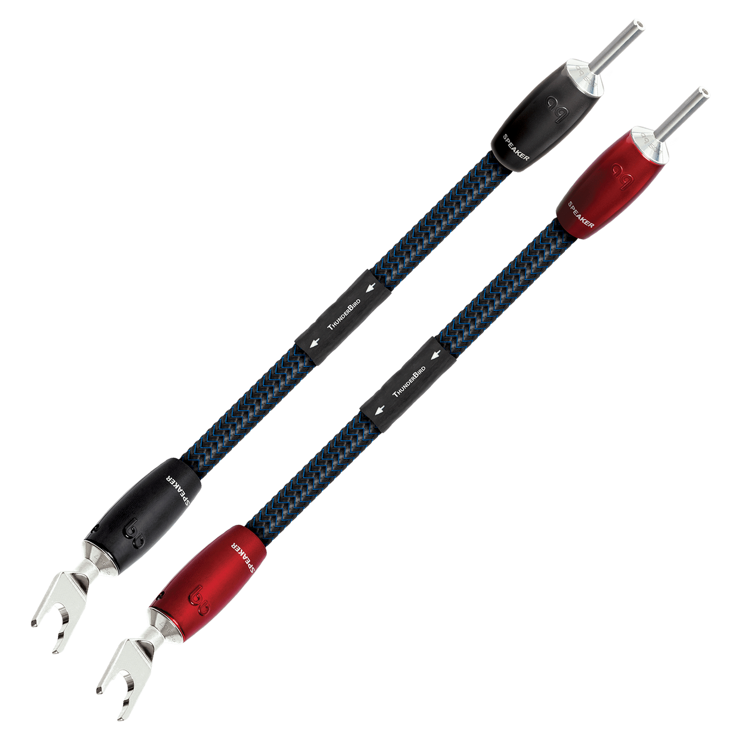 AudioQuest ThunderBird BiWire Jumpers w/ 500 Series Connectors