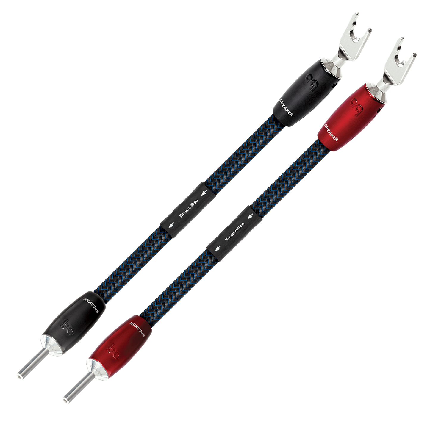 AudioQuest ThunderBird BiWire Jumpers w/ 500 Series Connectors