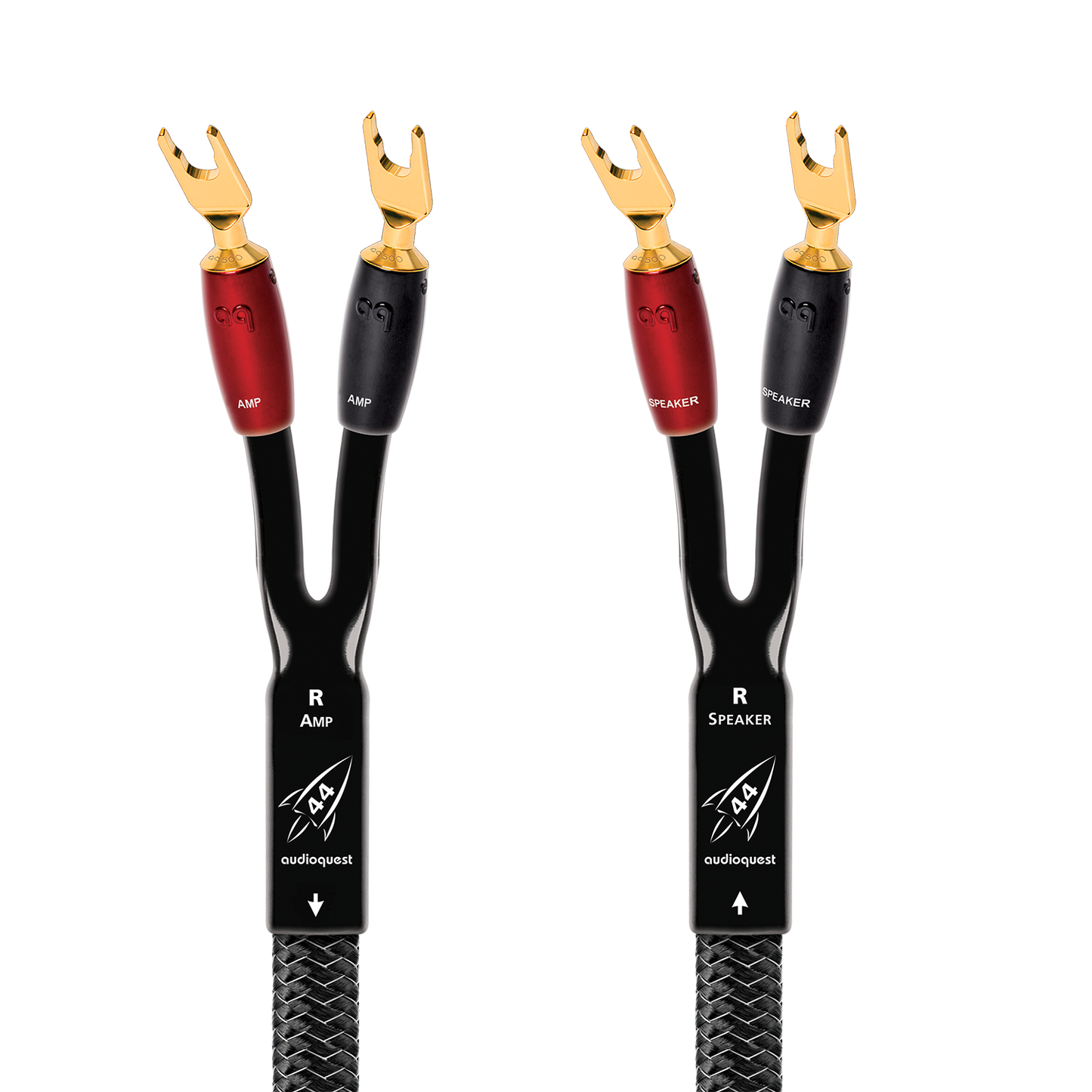 AudioQuest Rocket 44 Full-Range Speaker Cable w/ SureGrip 500 Connectors