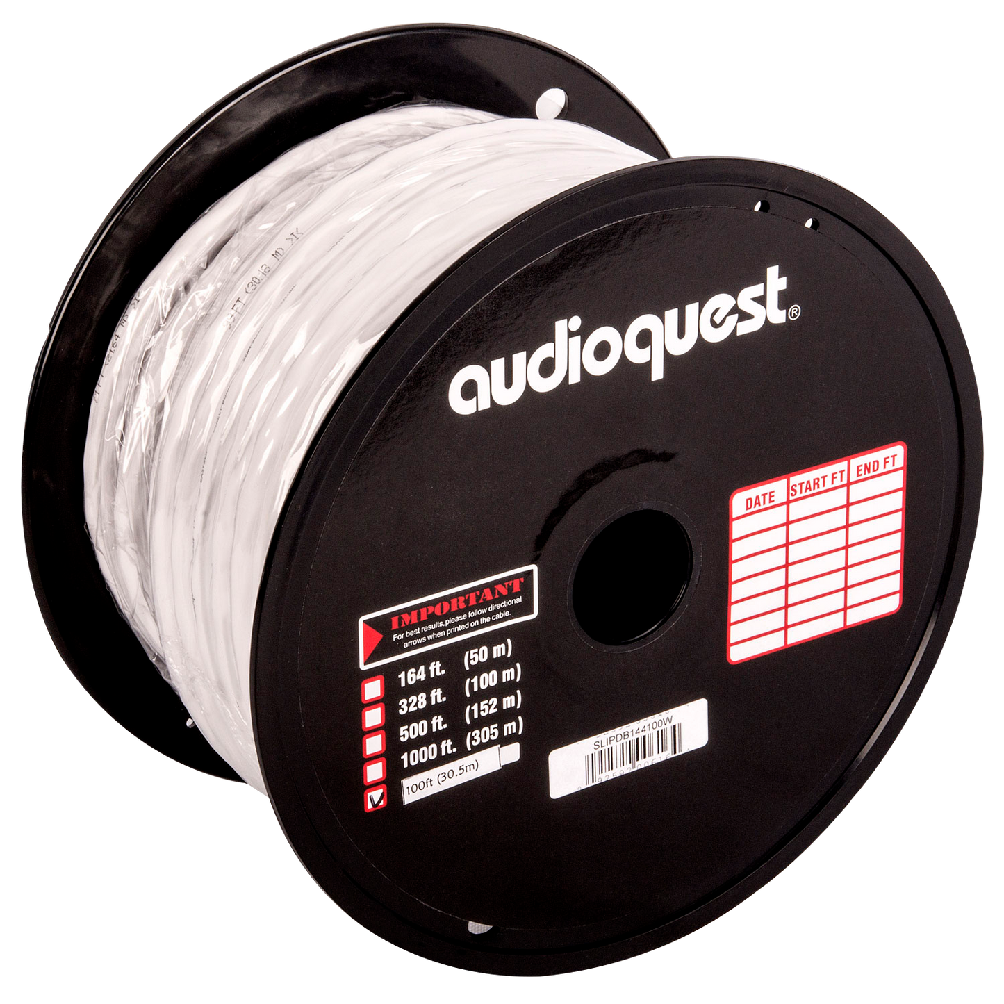 AudioQuest SLiP/DB-14/4 CL3/FT4 In-Wall & Direct Burial Rated Bulk Speaker Cable