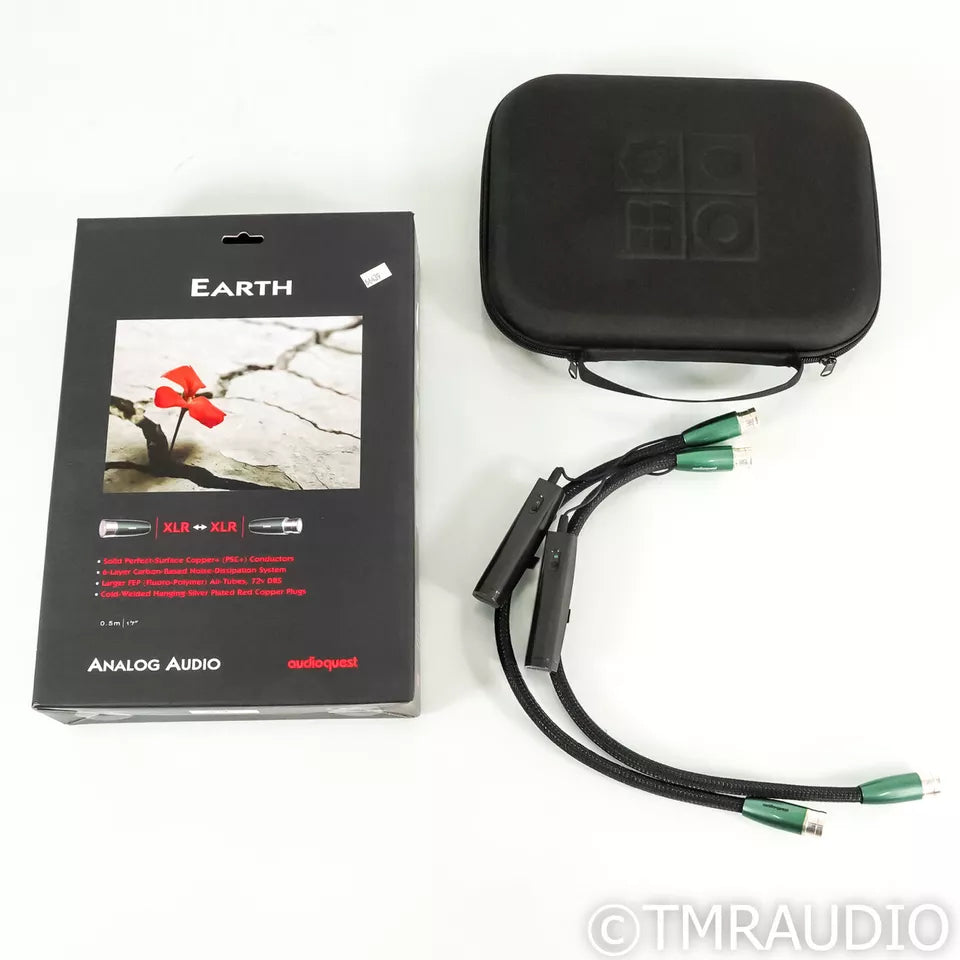 AudioQuest Earth XLR>XLR Interconnects .5 m