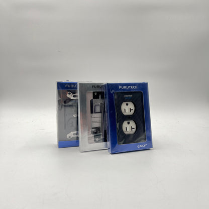 Furutech GTX DR NCF, GTX Wall Frame, and 106D NCF Cover as a set